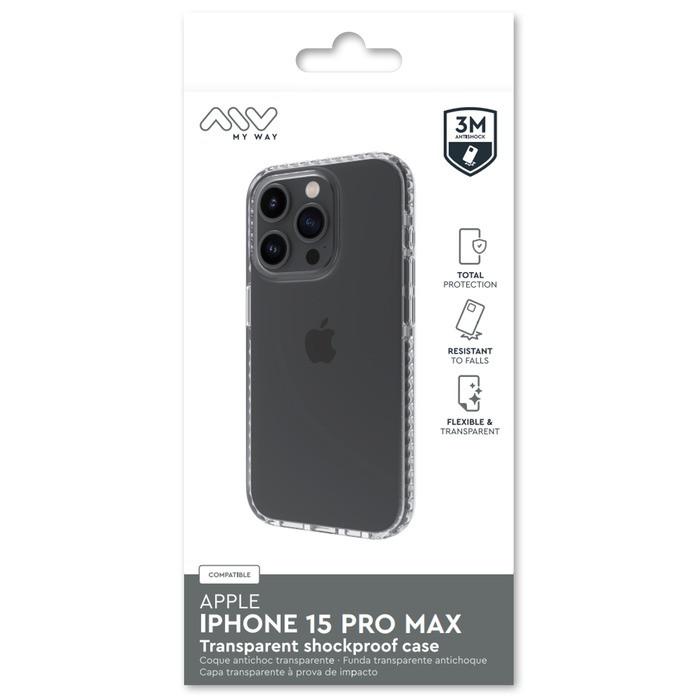 MYWAY  Cover per iPhone 15 Pro Max Rinforzata 