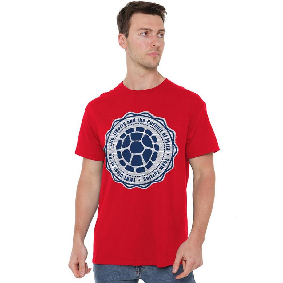 TEENAGE MUTANT NINJA TURTLE Life Liberty And 4th Of July T-Shirt  