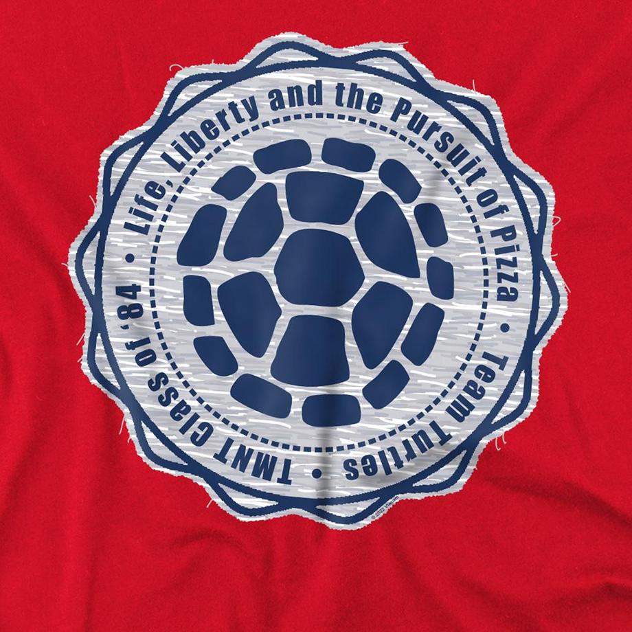 TEENAGE MUTANT NINJA TURTLE Life Liberty And 4th Of July T-Shirt  