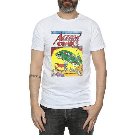 SUPERMAN  Tshirt ACTION COMICS ISSUE COVER 