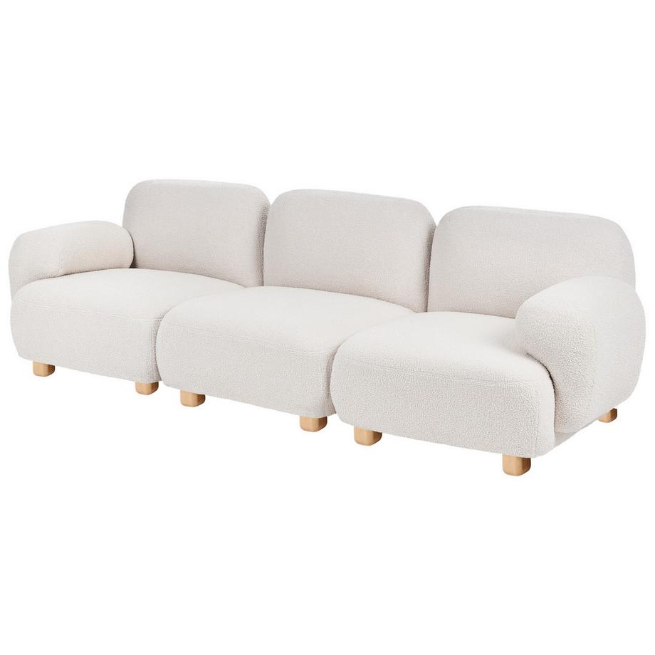 Beliani 3 Sitzer Sofa aus Bouclé Modern AMLI  