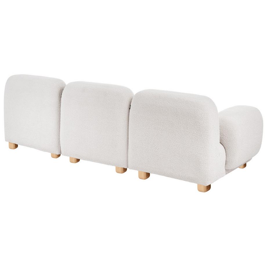 Beliani 3 Sitzer Sofa aus Bouclé Modern AMLI  