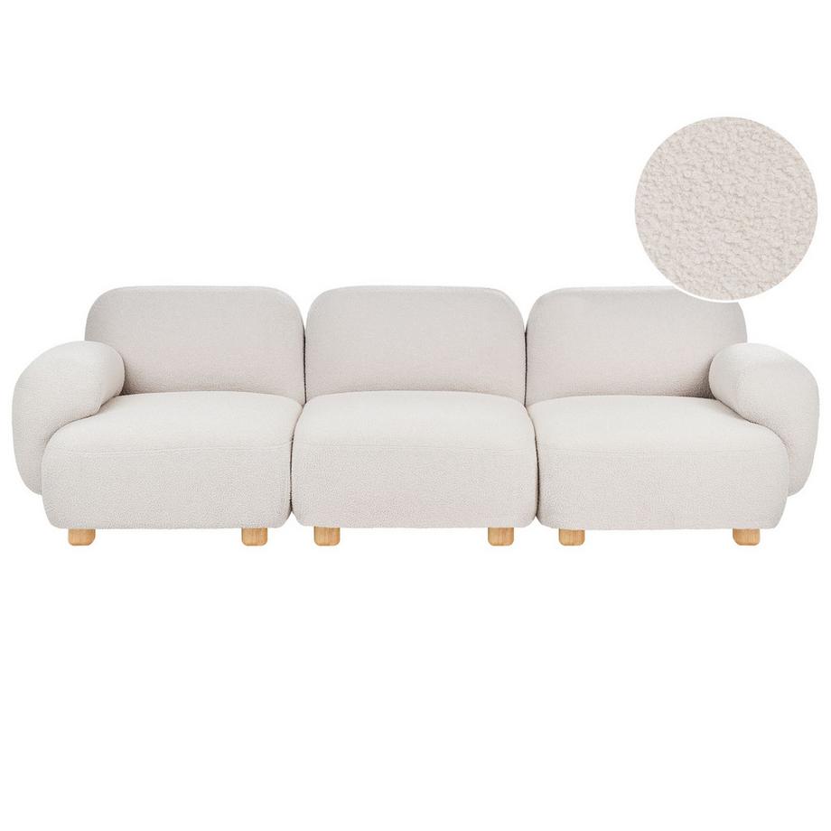 3 Sitzer Sofa aus Bouclé Modern AMLI