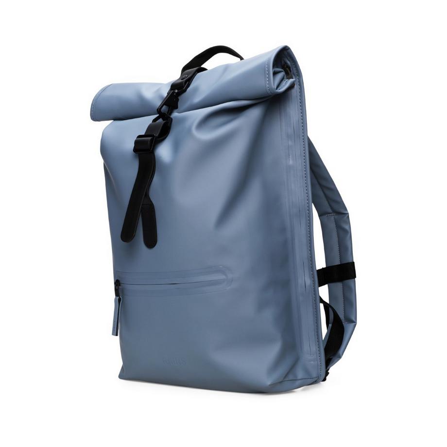 RAINS Sac à dos à fermeture enroulée W3 bleu  