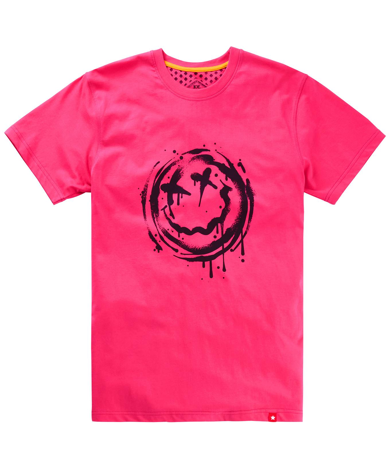 Joe Browns  Graffiti-Smiley-Grafik-T-Shirt 