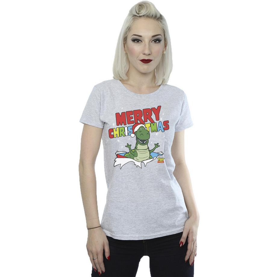 Disney Toy Story Merry Christmas Rex T-Shirt  