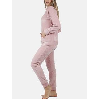 Admas  Pigiama loungewear giacca pantalone con zip Soft Home 