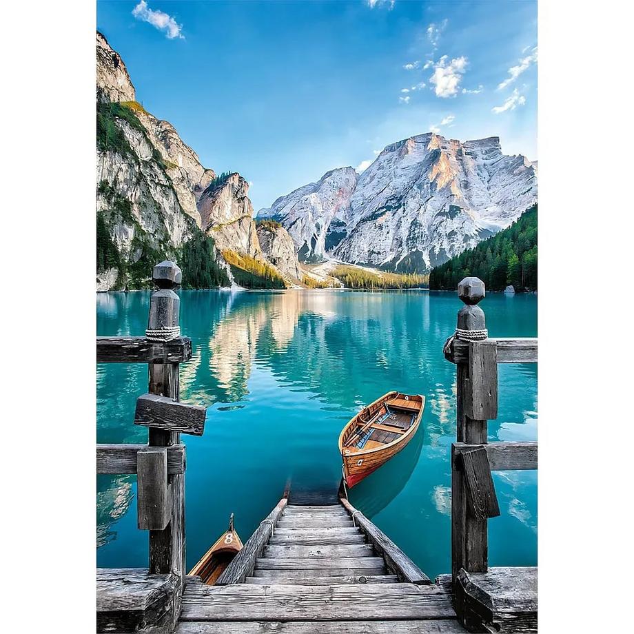 Clementoni  Puzzle Braies Lake (500Teile) 