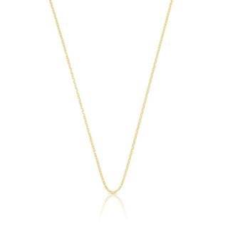 MUAU Schmuck  Collier Anker Gelbgold 585, 1.2mm, 38cm 