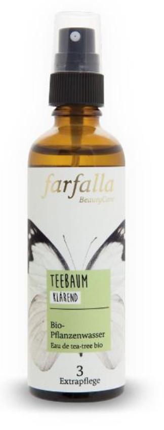 farfalla  Bio-Pflanzenwasser Teebaum Spr 75 ml 