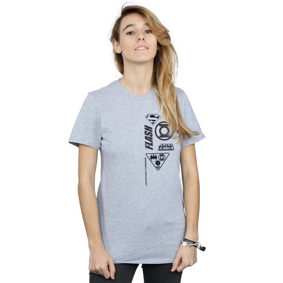 DC COMICS Justice League Grafikdruck T-Shirt  