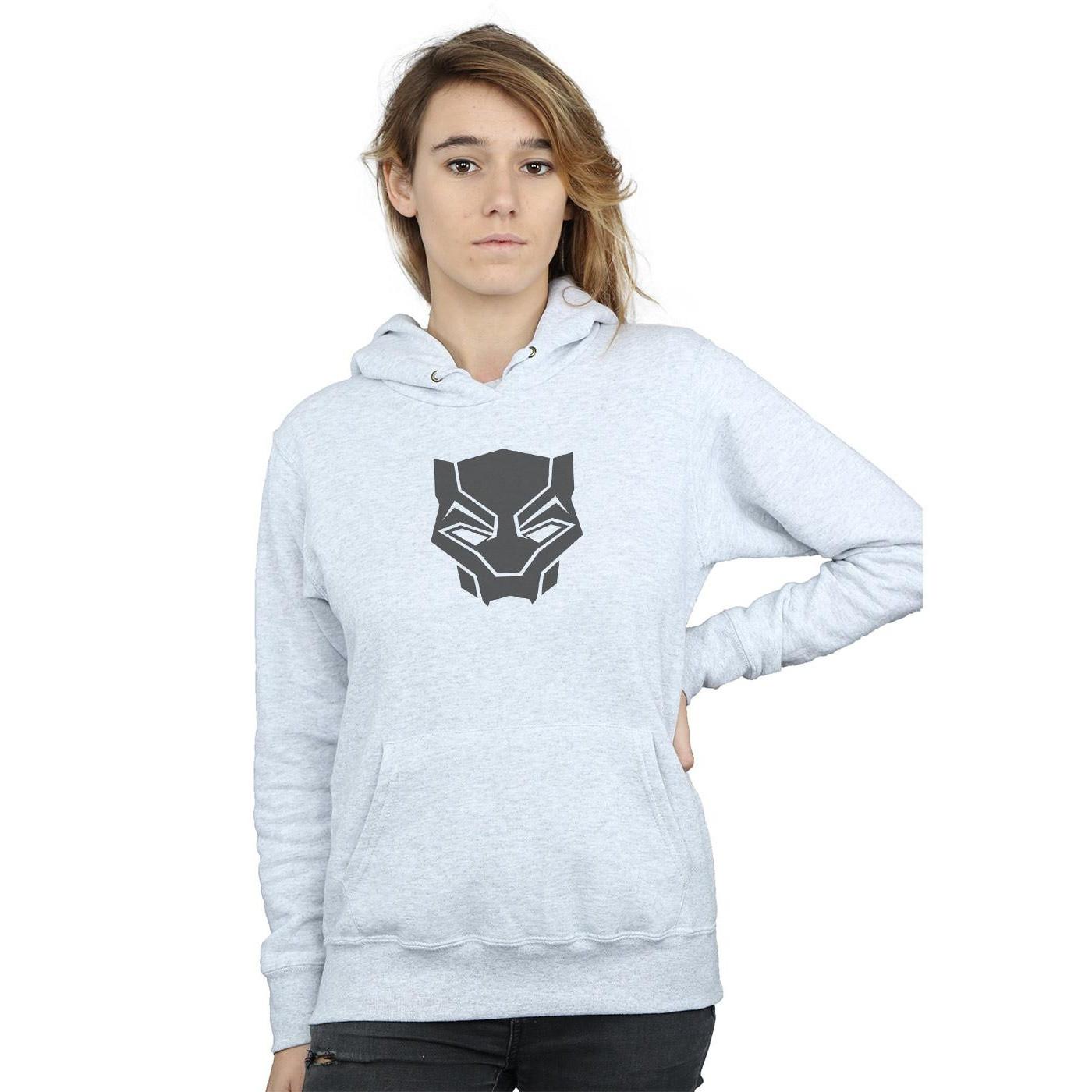 MARVEL  Black Panther Black On Black Kapuzenpullover 