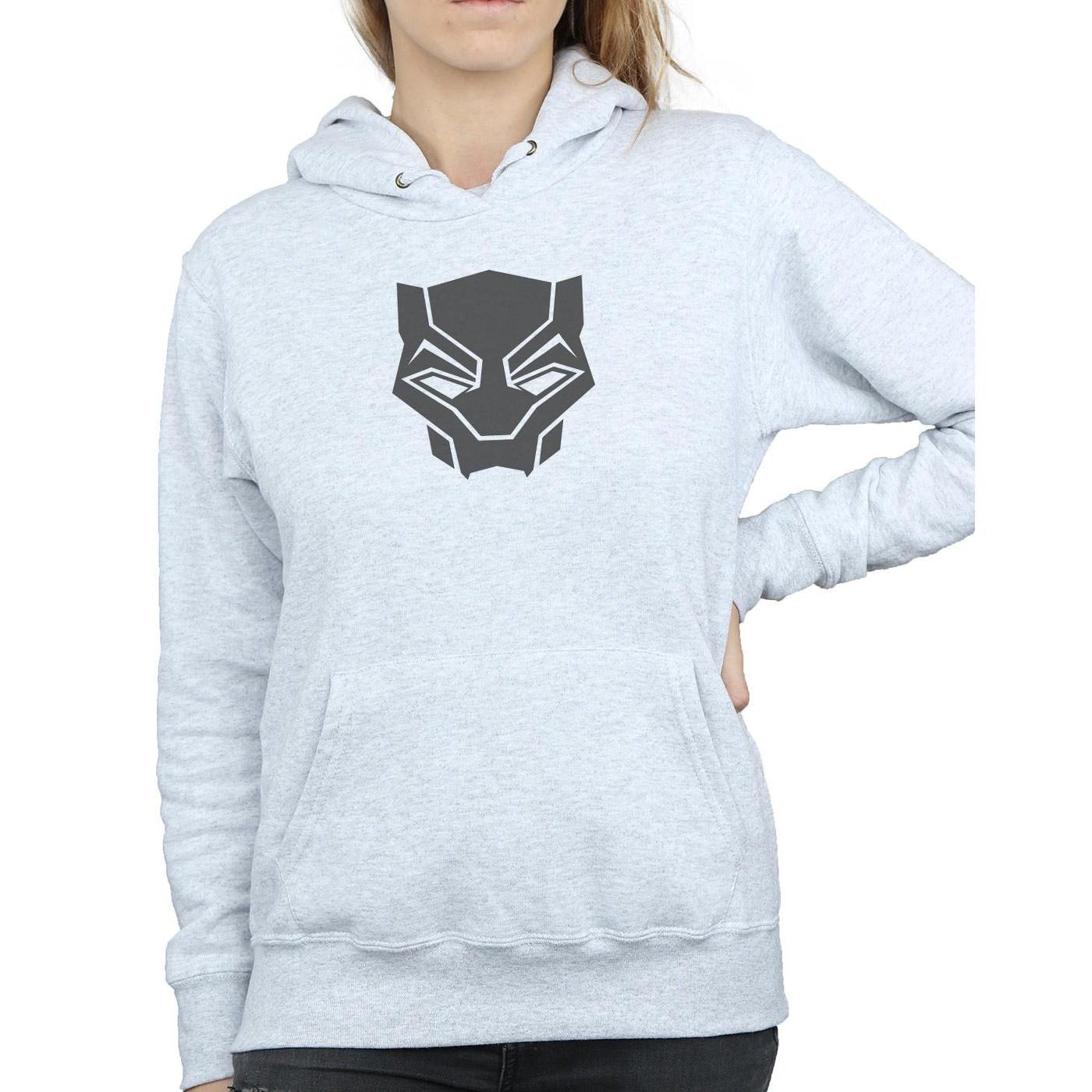 MARVEL  Black Panther Black On Black Kapuzenpullover 