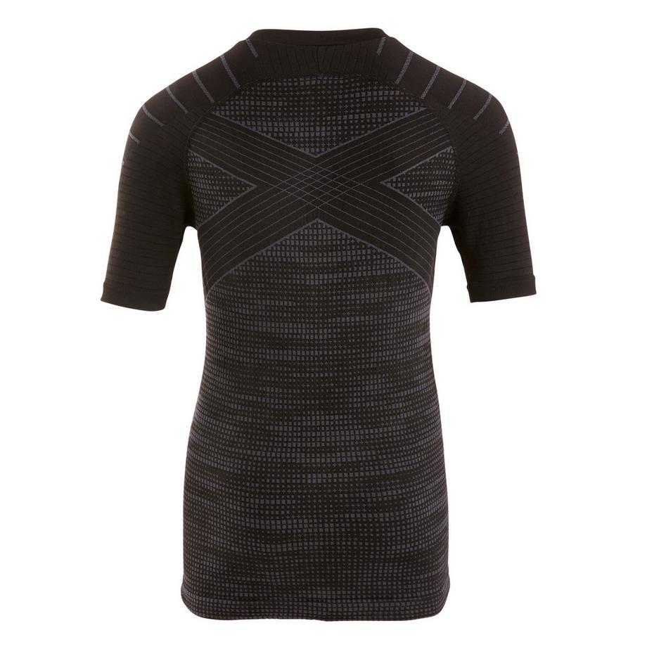 KIPSTA  Maglietta funzionale bambino maniche corte comfort termico poliestere 