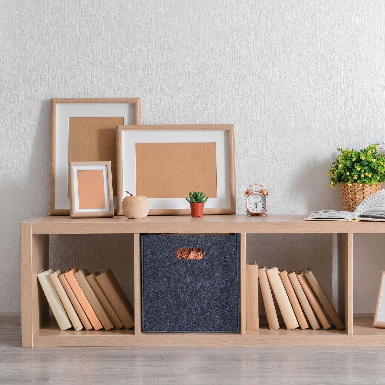 B2X Quadratischer Korb aus Filz  