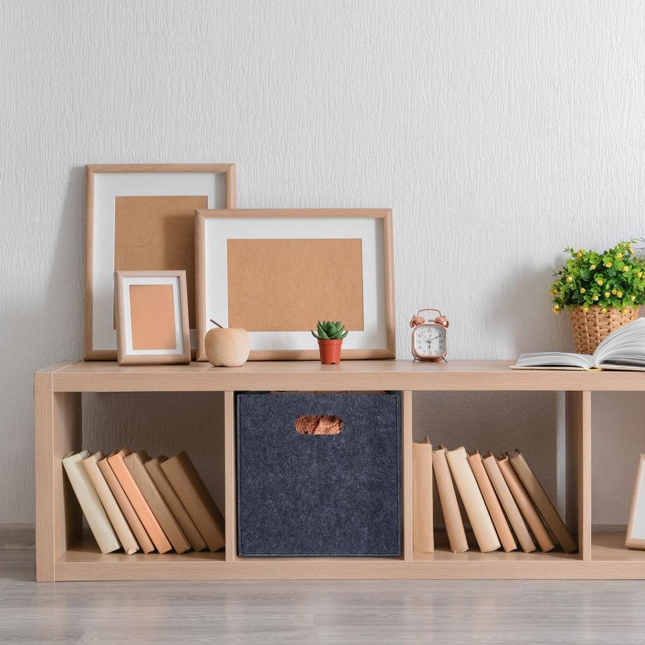 B2X Cestino quadrato in feltro  