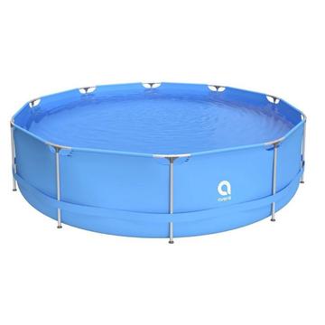Rahmen Pool / Rund (blau, #360cm × 76cm