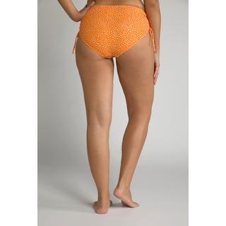 Ulla Popken  Bikinislip, Punkte, Raffbänder, High Waist 