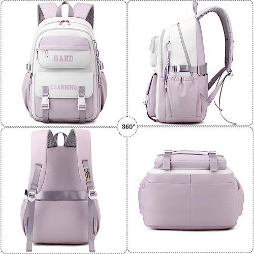 Only-bags.store Zaino Daypack Laptop Impermeabile per Adolescenti  