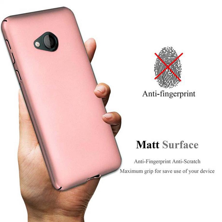 Cadorabo  Hülle für HTC U PLAY Hard Case in Metall Optik 