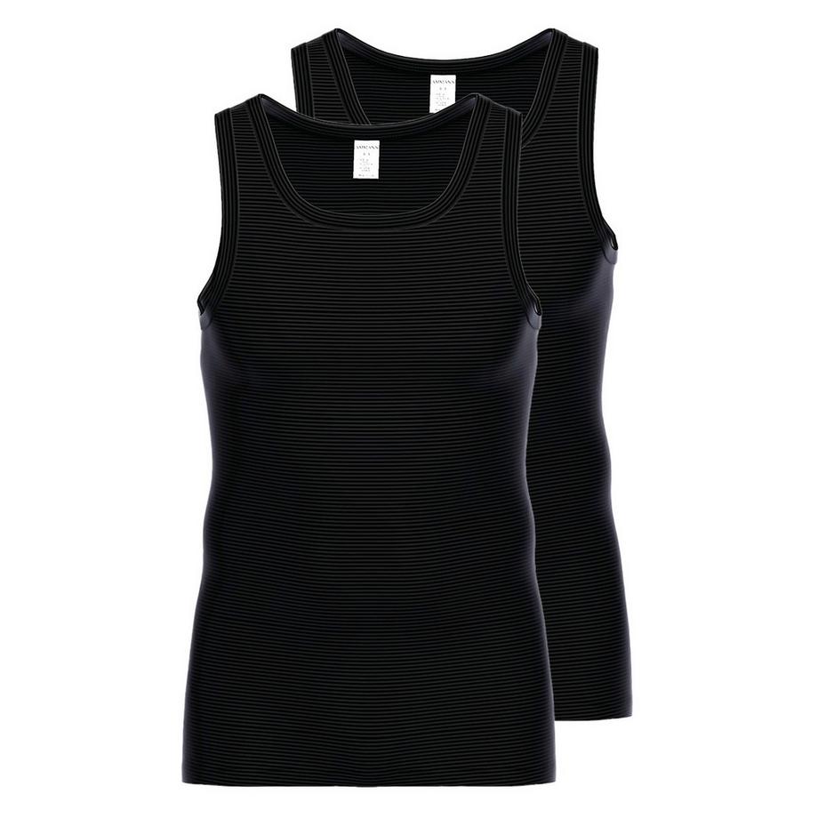 Ammann Cotton & More Confezione da 2 Canottiere  