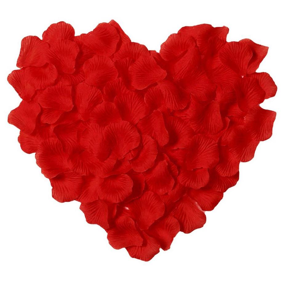 eStore  500x wiederverwendbare Rosenblätter - Rot 