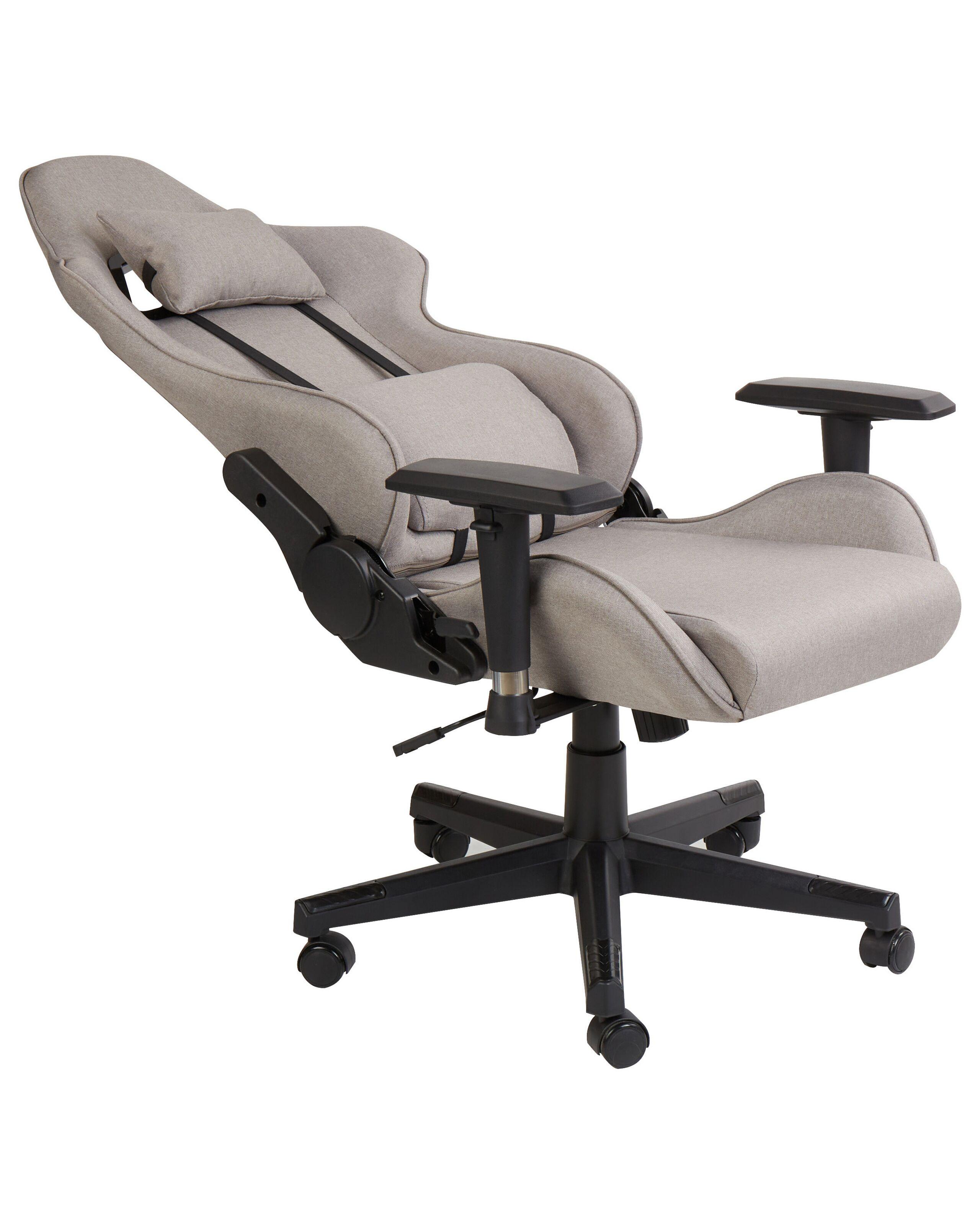 Beliani Sedia da gaming en Tessuto Moderno WARRIOR  