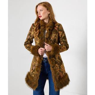 Joe Browns Cappotto Jacquard Stampa Floreale  