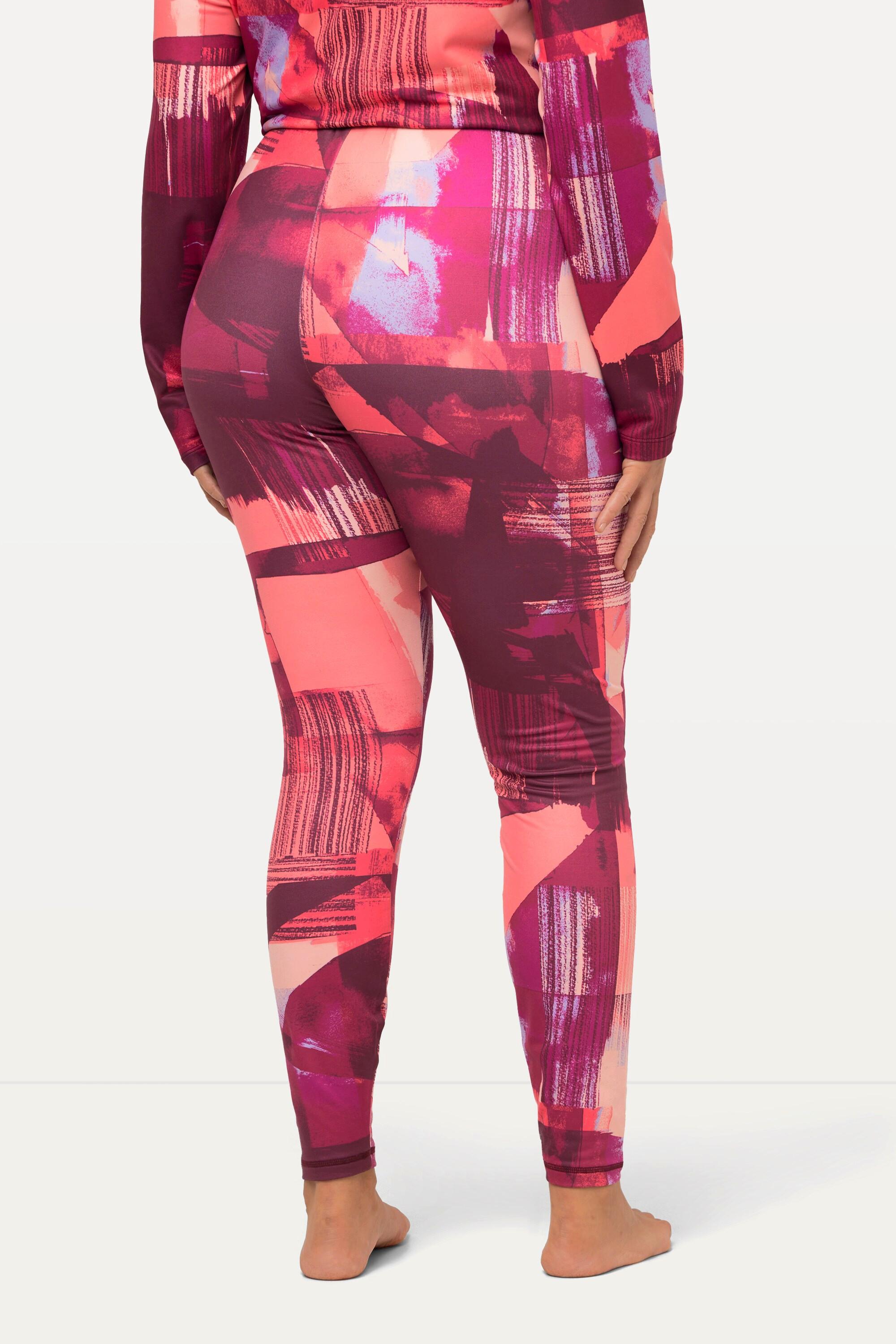 Ulla Popken Legging technique de ski super extensible recyclé  