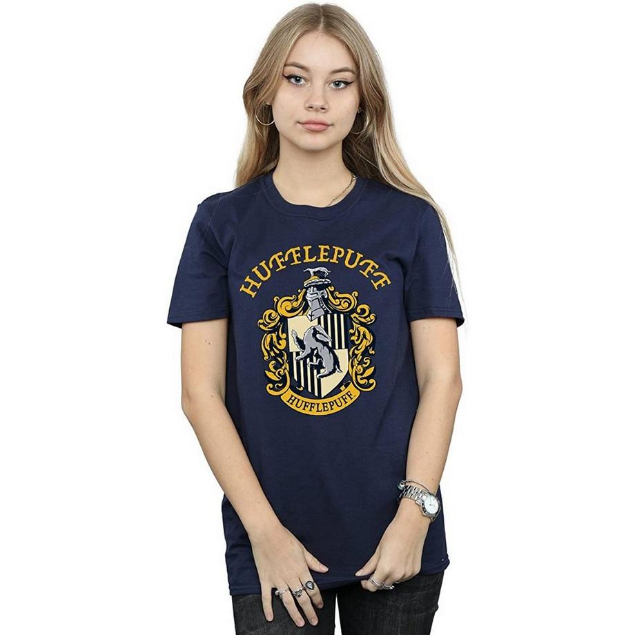 Harry Potter T-Shirt Maniche Corte Stemma Tassorosso  
