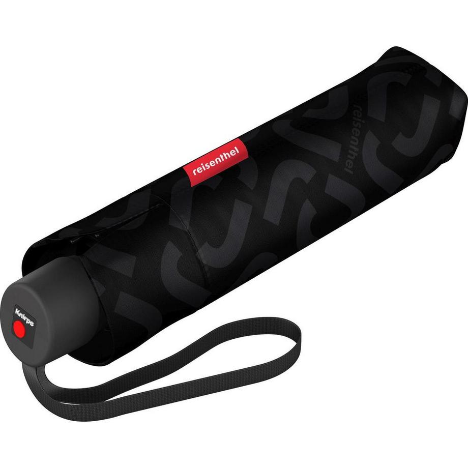 reisenthel  Knirps Schirm Pocket Classic Signature Black Hot Print 