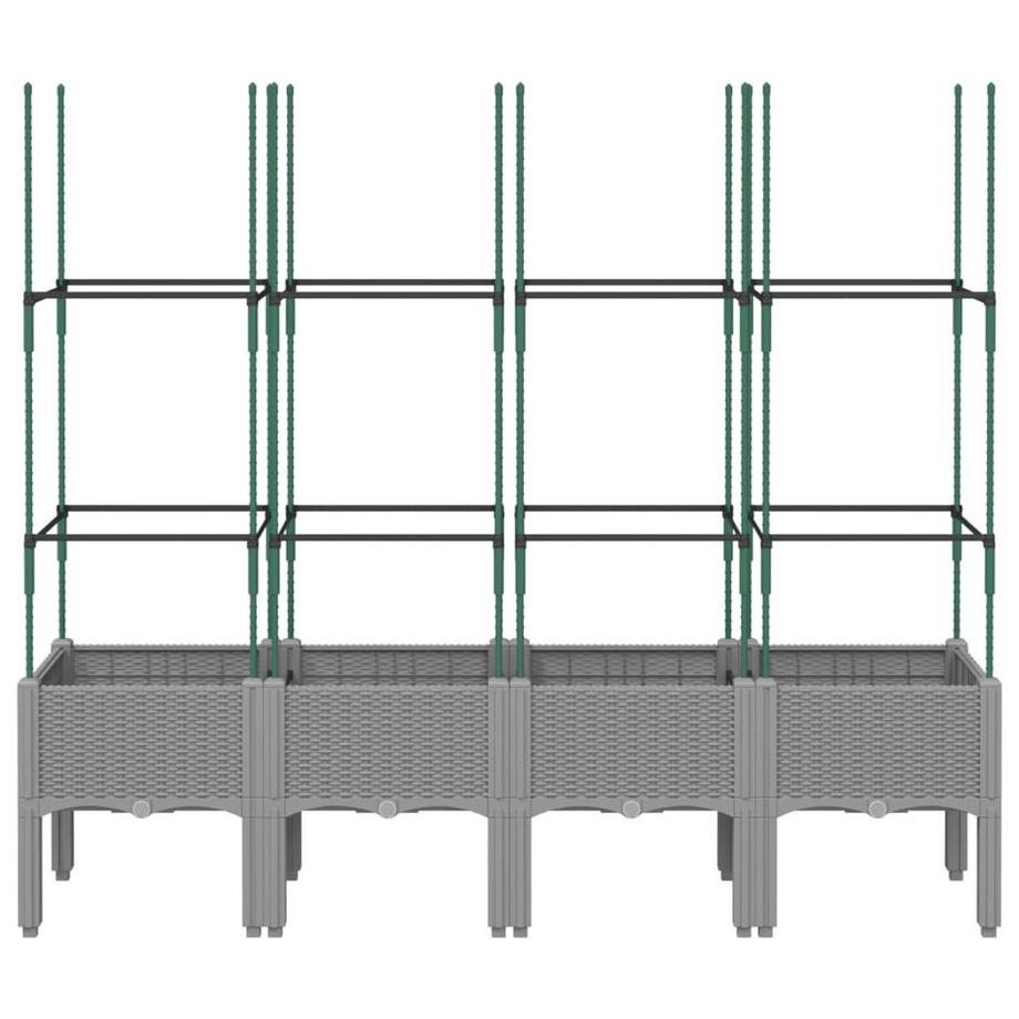 VidaXL Jardinière polypropylène  