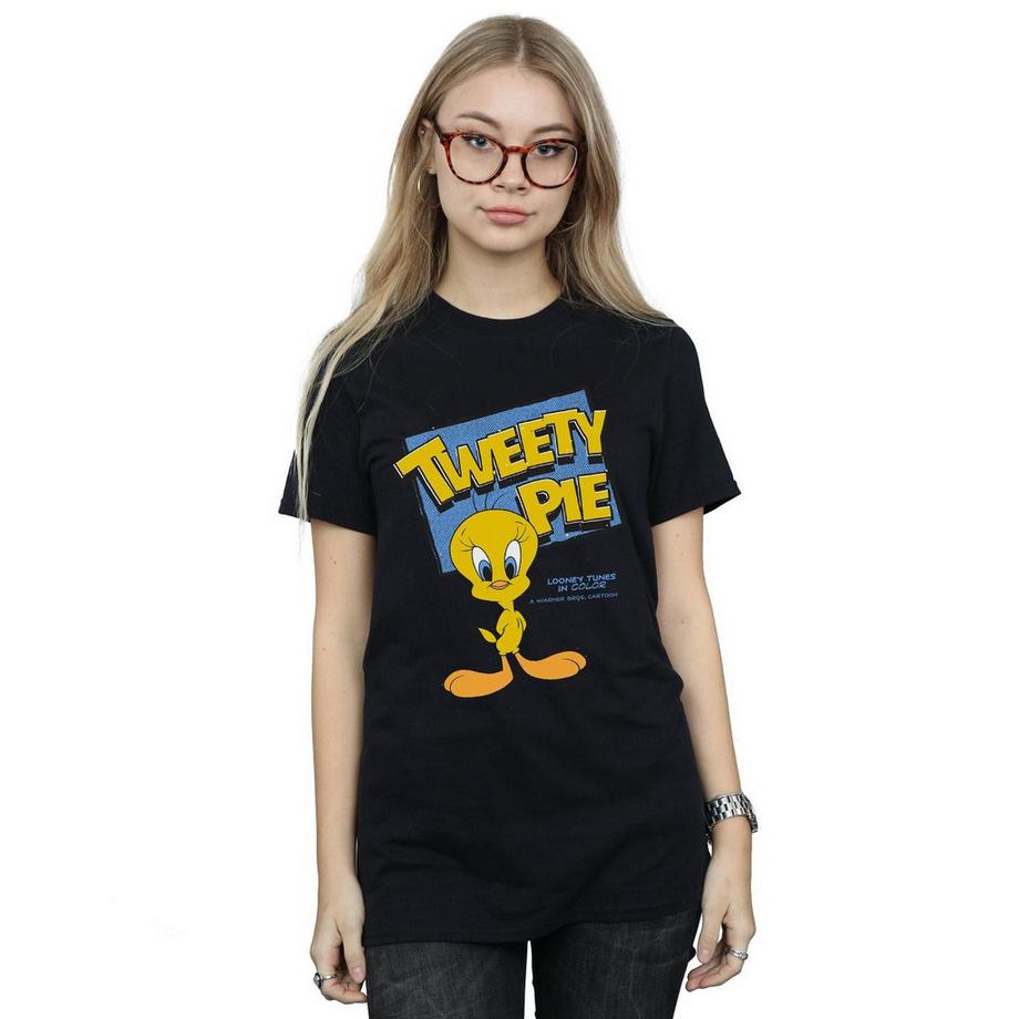 LOONEY TUNES Tweety Bedrucktes T-Shirt  