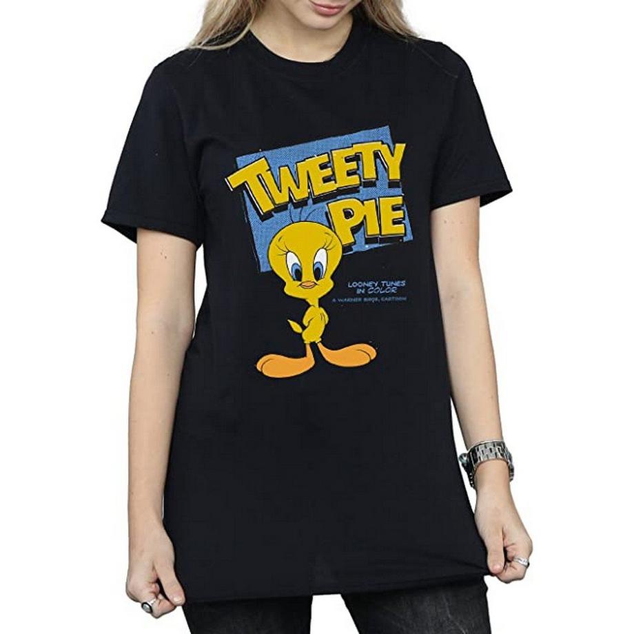 LOONEY TUNES Tweety Bedrucktes T-Shirt  
