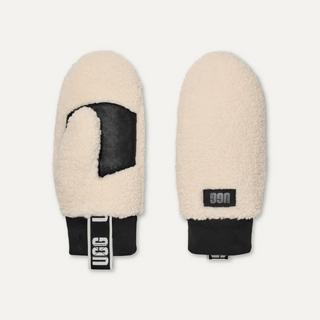 UGG Fluff Mitten mit Logo Tape  