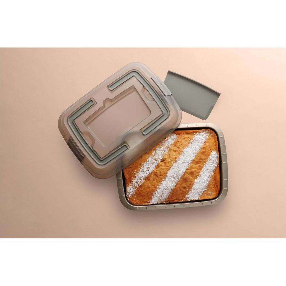 Berghoff Cake-Backform Leo Balance mit Deckel und Spatel  