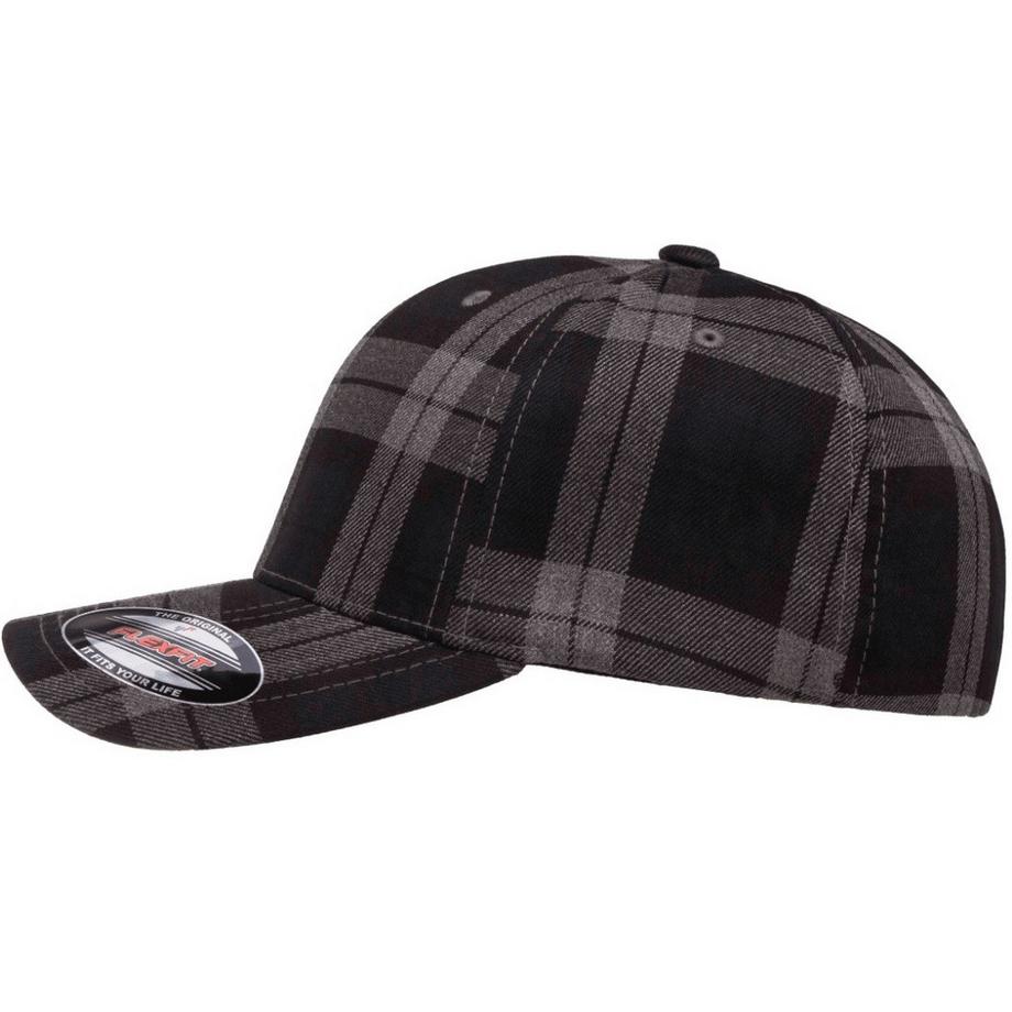 FLEXFIT Tartanmuster Baseballkappe  