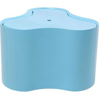 KARE Design Table d&#039;appoint Lotus bleu clair 30  