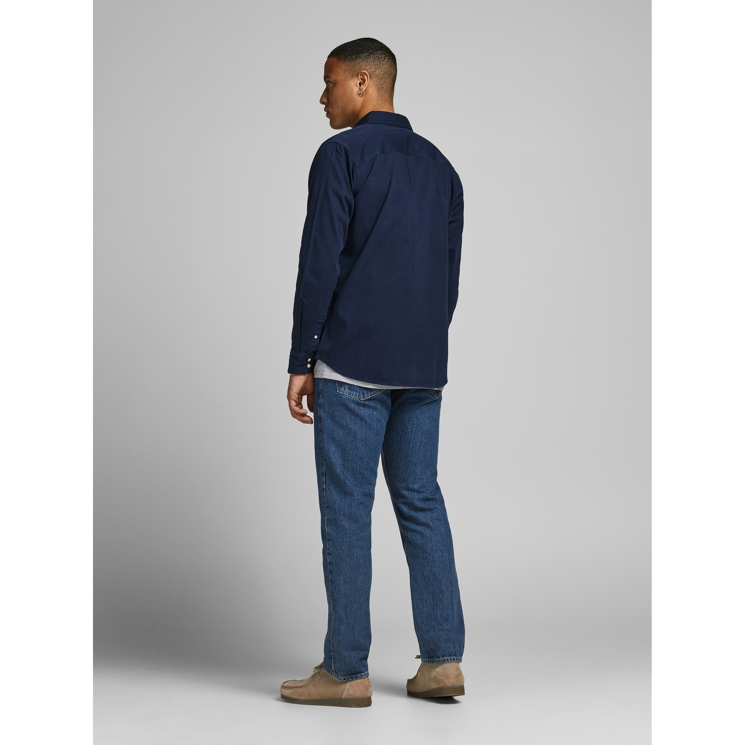 JACK & JONES Sheridan Langarm Denim Hemd  