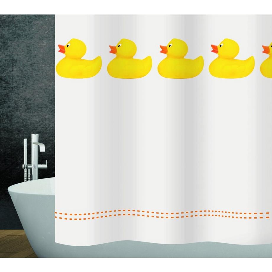 diaqua Tenda da doccia tessile Duckie  