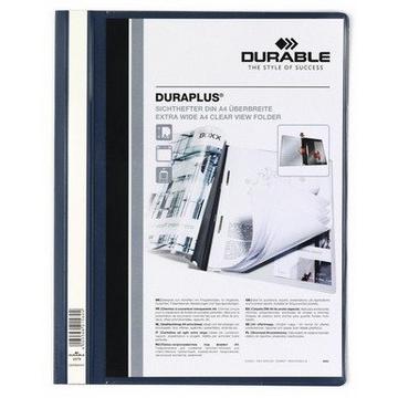 DURABLE Angebotshefter DURAPLUS 2579/07 für 100 Blatt A4 dunkelblau