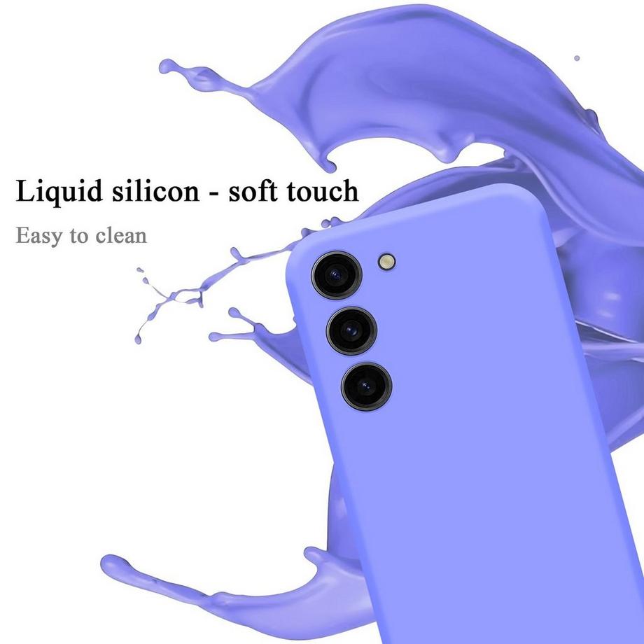 Cadorabo  Hülle für Samsung Galaxy S23 PLUS in LIQUID HELL LILA - Schutzhülle aus flexiblem TPU Silikon 