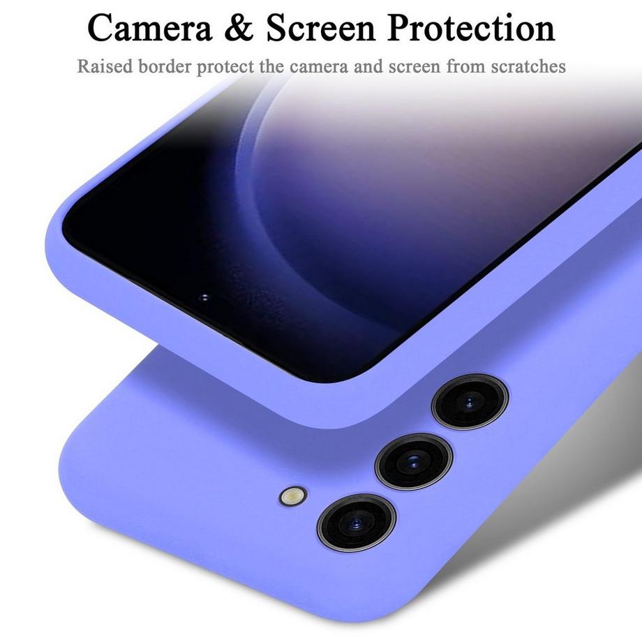 Cadorabo  Hülle für Samsung Galaxy S23 PLUS in LIQUID HELL LILA - Schutzhülle aus flexiblem TPU Silikon 