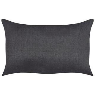 Beliani Lot de 2 coussins décoratifs en Lin Rétro BANORI  