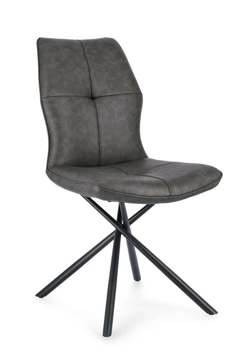 mutoni Chaise de salle à manger Kepler anthracite  