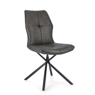 mutoni Chaise de salle à manger Kepler anthracite  