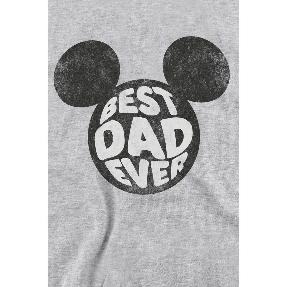 Disney Felpa Stampata Best Dad Ever  