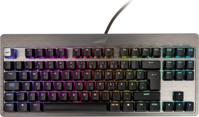 Mountain  Everest Core TKL Tastiera Gaming - MX Red, grigio, Germania 