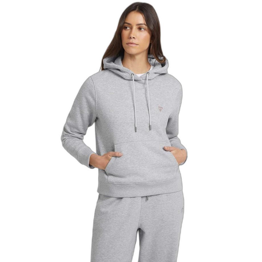 GUESS Felpa con Cappuccio Triangle Logo  