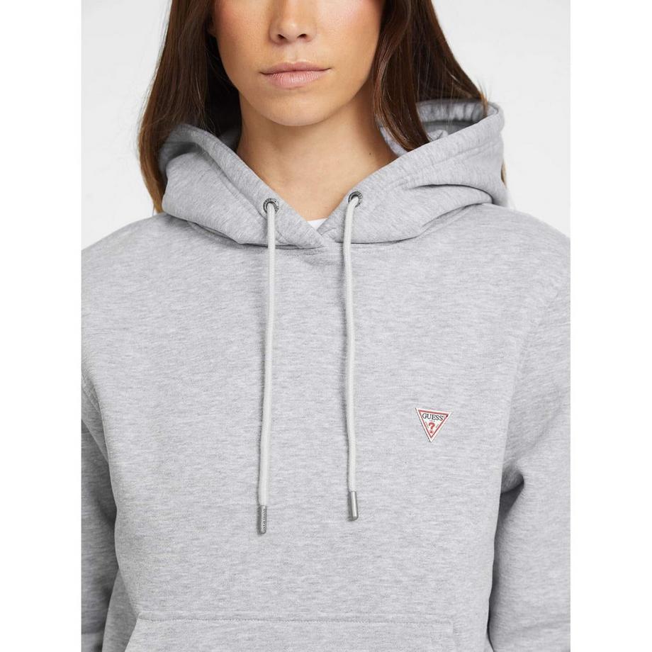 GUESS Felpa con Cappuccio Triangle Logo  